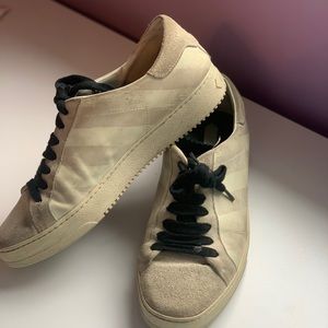 Off white sneakers! Good condition!